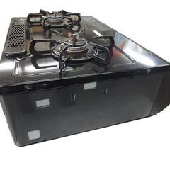 【自社配送は札幌市内限定】Paroma/パロマ ガスコンロ エブリシェフ PA-370WA-L LPガス 左強火 2023年製 【中古品】の画像