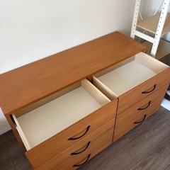 ウッドチェストの画像