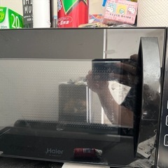 haier電子レンジ取引完了の画像