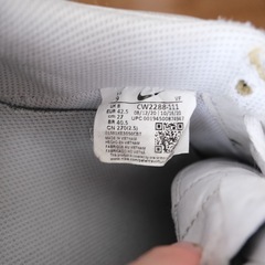 NIKE　エアフォース1/ホワイトの画像