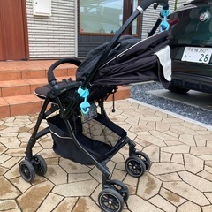 コンビ　ベビーカー　メチャカルハンディオート4キャス plus HF エッグショック　　の画像