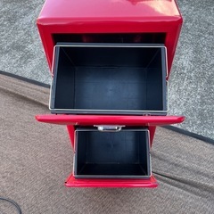★dulton ダルトン ダストボックス ゴミ箱★100-133★RED レッド 赤★の画像
