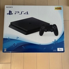 PS4本体1TB＋おまけソフト1本の画像