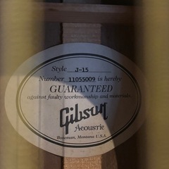 gibson J-15 
の画像