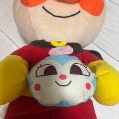 それいけ！アンパンマン なかよしパン小物入れぬいぐるみLL
の画像