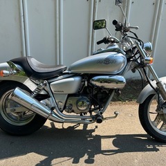 【動画あり】マグナ50 フルノーマル車　AC13 原付マニュアルアメリカンの画像