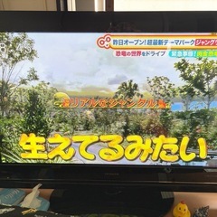 日立Woooプラズマテレビ、【S-CASカード付き】地デジ見れます！の画像