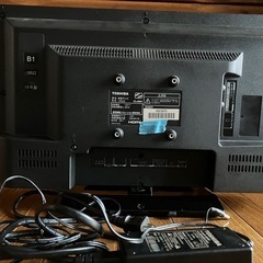 東芝レグザ19S22 リモコン付きジャンク品の画像