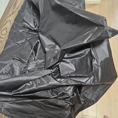 TeFuAnAn 屋内外用 ファニチャーカバー グリルカバー 家具カバー 防水防塵防風 多機能 折りたためる 黒の画像
