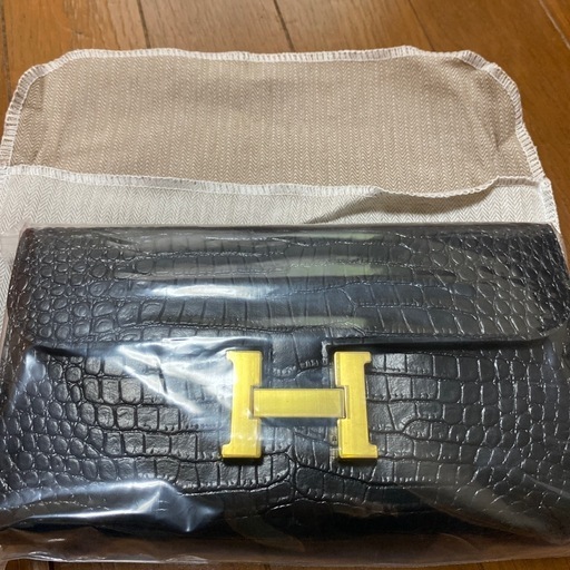 HERMES  constanceロングWallet アリゲーター