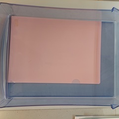 書類整理棚＝クリアチェスト（８段）を無料で差し上げますの画像