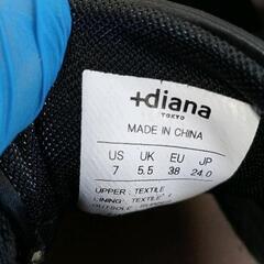 0726-645 +diana スニーカー 24cmの画像