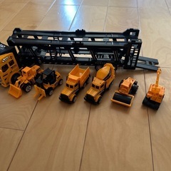 トラック　ミニカーセットの画像