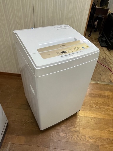 2019年!!】【ほぼ新品】全自動洗濯機 アイリスオーヤマ IAW-T502EN 取