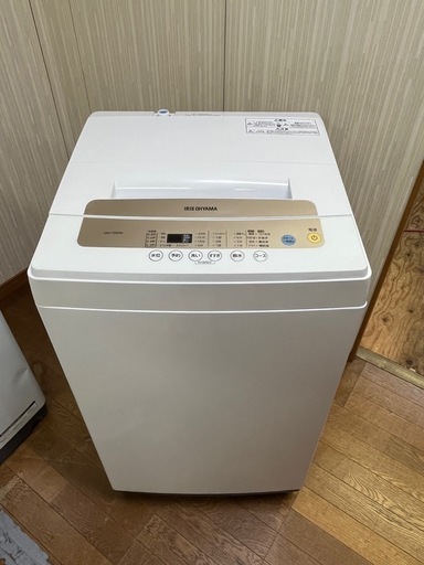 激安洗濯機!! アイリスオーヤマ 2021年 5.0kg IAW-T502EN