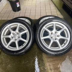 トヨタ純正アルミホイール17インチの画像