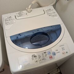 洗濯機 HITACHI NW-5FRの画像