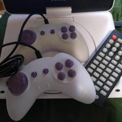 ポータブルDVDプレーヤー64ゲーム内蔵の画像