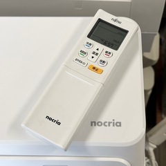 【超美品‼️】定価13万♪ 高級機種 富士通 2022年製 6畳用エアコン ノクリア フィルター自動お掃除 プラズマ空清 100V/2.2kwの画像