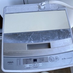 【お買得 明日7/27午後中まで受付】洗濯機の画像