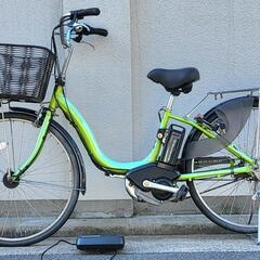 ヤマハ♪パスナチュラ♪電動アシスト自転車♪8.7Ah♪グリーン