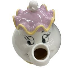 186000 現状品 Disney ディズニー 食器 美女と野獣　ポット夫人　チップ ティーポット&カップ [A1000025395661A]の画像