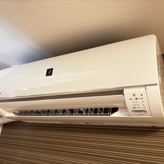 【全文きちんとお読み下さい】エアコン SHARP 室外機付き  シャープの画像