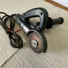 【HITACHI】 日立工機 100mm 電気ディスクグラインダ G10SL4 YAMASHIN ディスロックハンド DL-H セット 研磨 電動工具 研削 研磨機 切断 100V A0112の画像