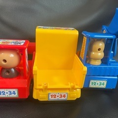 ジョイパレット(JOYPALETTE)アンパンマン くるまだいすき 工事車両セットの画像