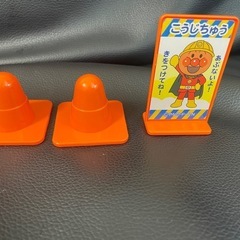 ジョイパレット(JOYPALETTE)アンパンマン くるまだいすき 工事車両セットの画像