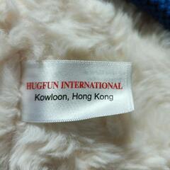 HUGFUN INTERNATIONALピンクと白の熊のぬいぐるみ2つの画像