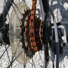 ジャンク自転車の画像