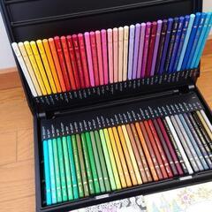 三菱　uni　色鉛筆　72色　大人の塗り絵の画像