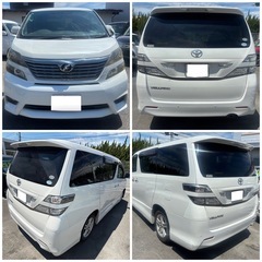 🉐H22トヨタ  ヴェルファイア2.4Z 2WD ナビ　リヤモニター　バックカメラの画像