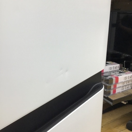 #H-13【ご来店頂ける方限定】Hisenseの2ドア冷凍冷蔵庫です