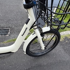 中古 20インチPanasonic電動アシスト自転車　12Ahの画像