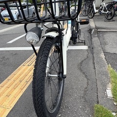 中古 20インチPanasonic電動アシスト自転車　12Ahの画像
