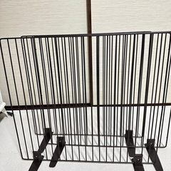 調整可能ペット&ベビーバリケード　パテーションの画像