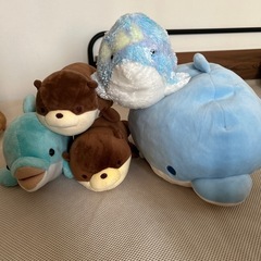 水族館ぬいぐるみセットの画像