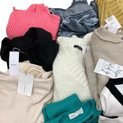186004 現状品 GRAIL グレイル GRL セーター レディース服 まとめ16点 冬物 サイズXS　S　M　フリーサイズ　まとめ レディース [A1000025378398A]の画像