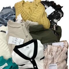 186004 現状品 GRAIL グレイル GRL セーター レディース服 まとめ16点 冬物 サイズXS　S　M　フリーサイズ　まとめ レディース [A1000025378398A]の画像