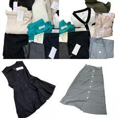 186004 現状品 GRAIL グレイル GRL セーター レディース服 まとめ16点 冬物 サイズXS　S　M　フリーサイズ　まとめ レディース [A1000025378398A]の画像