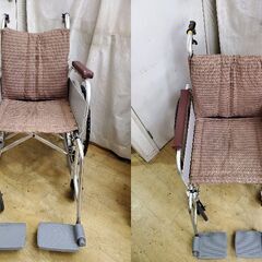NICK 車椅子 車いす 介助用 介護用 自走式 折りたたみ式 アルミフレーム■近隣配送無料 買取帝国 朝霞店の画像