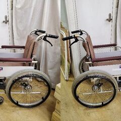 NICK 車椅子 車いす 介助用 介護用 自走式 折りたたみ式 アルミフレーム■近隣配送無料 買取帝国 朝霞店の画像