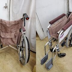 NICK 車椅子 車いす 介助用 介護用 自走式 折りたたみ式 アルミフレーム■近隣配送無料 買取帝国 朝霞店の画像