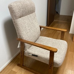 ニトリ　リクライニングチェア　高座椅子の画像