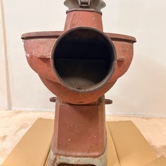 北海道で使用していた　石炭ストーブ　メーカー フクロク（福禄）。発送取引対応します説明文お読みくださいね。７月中に直接のお取引が可能な方のみ、2000円値引きします。の画像