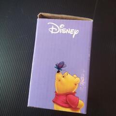 【新品未使用】ディズニー プーさんのコップ 5個セット／かわいいパープル箱入り♪
の画像