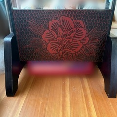姿見　全面鏡　鎌倉彫　和風鏡の画像