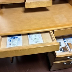 【取引済】カリモク学習机 の画像